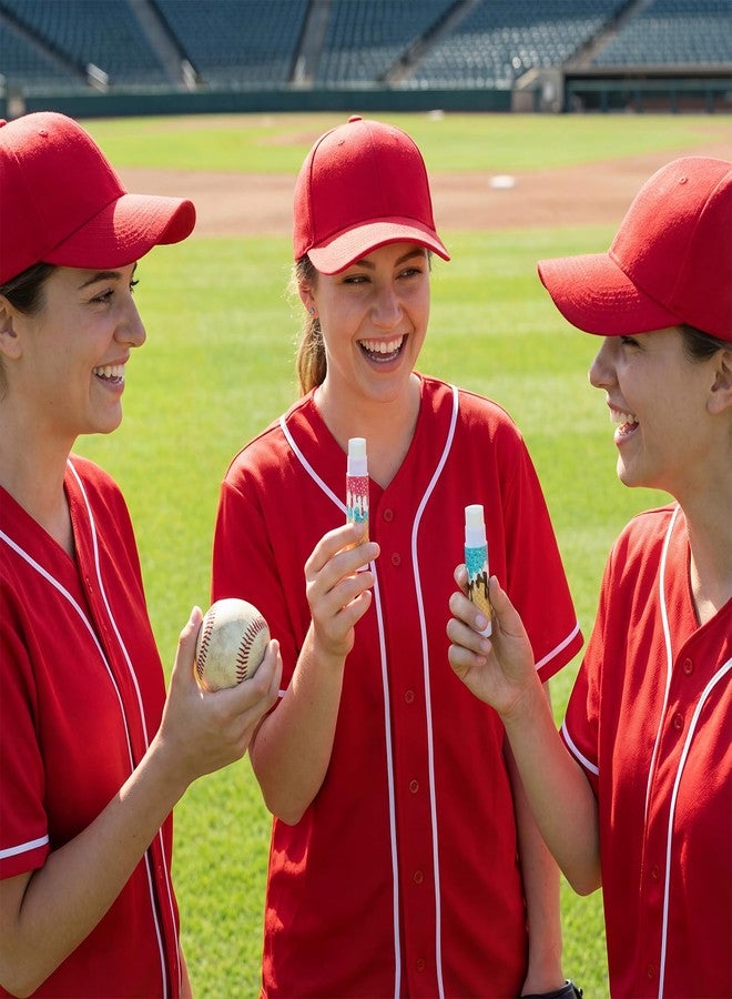 ماكس تشيك مجموعة ماكس تشيك 48 قطعة من مرطب الشفاه بنكهة الآيس كريم، مجموعة هدايا رياضية لحفلات البيسبول، هدية مثالية للفرق الرياضية، هدايا لحفلات التخييم والكريسماس، هدايا أعياد الميلاد للرجال والنساء، 12 تصميمًا - Image 5